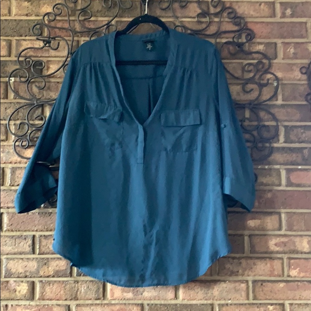 Blue blouse
